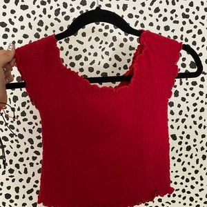 Red brandy top. Make offers